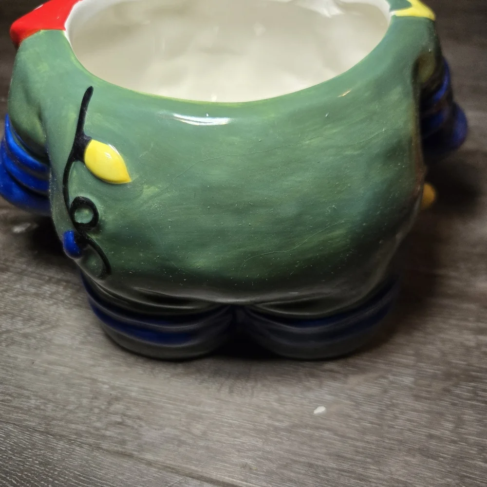 Vintage Christmas Reindeer Cookie Jar by M. Rupert for‎ Geo. Z. Lefton 1…